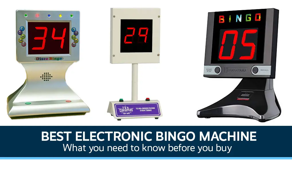 electronic bingo machine amazon